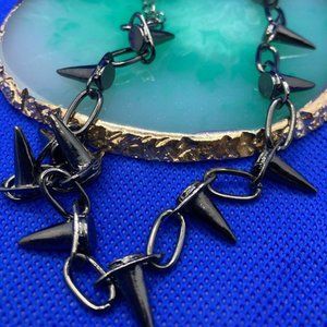 Punk Goth Spike Necklace